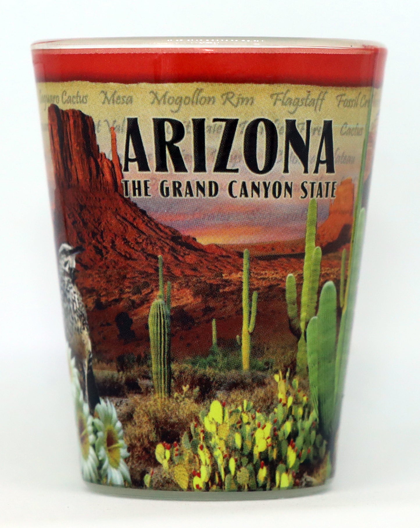 Arizona Stamp Design Shot Glass