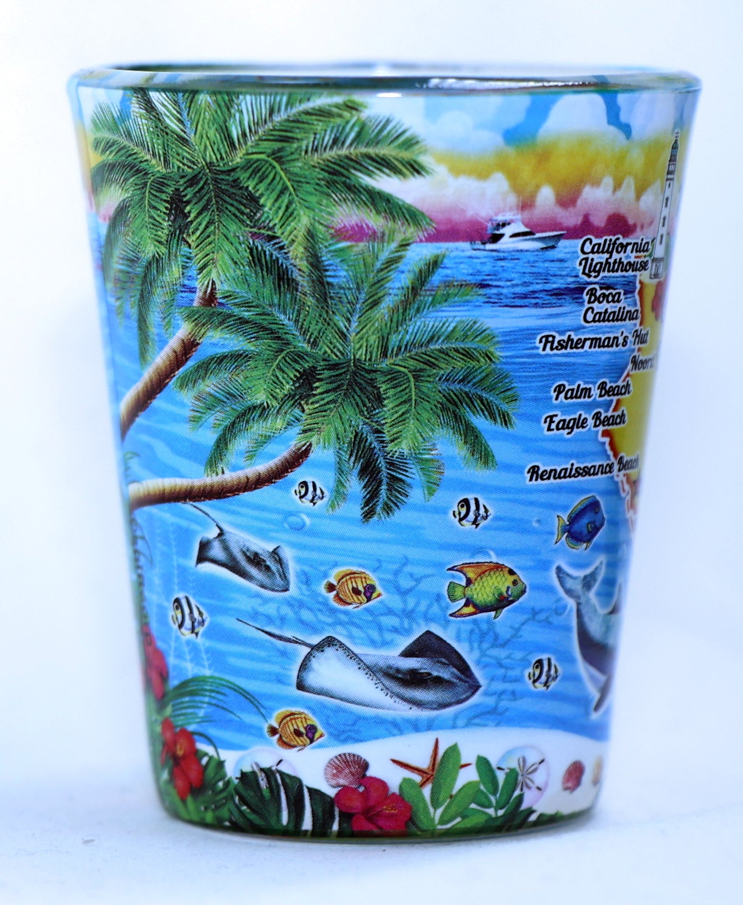Aruba Scene In and Out Shot Glass