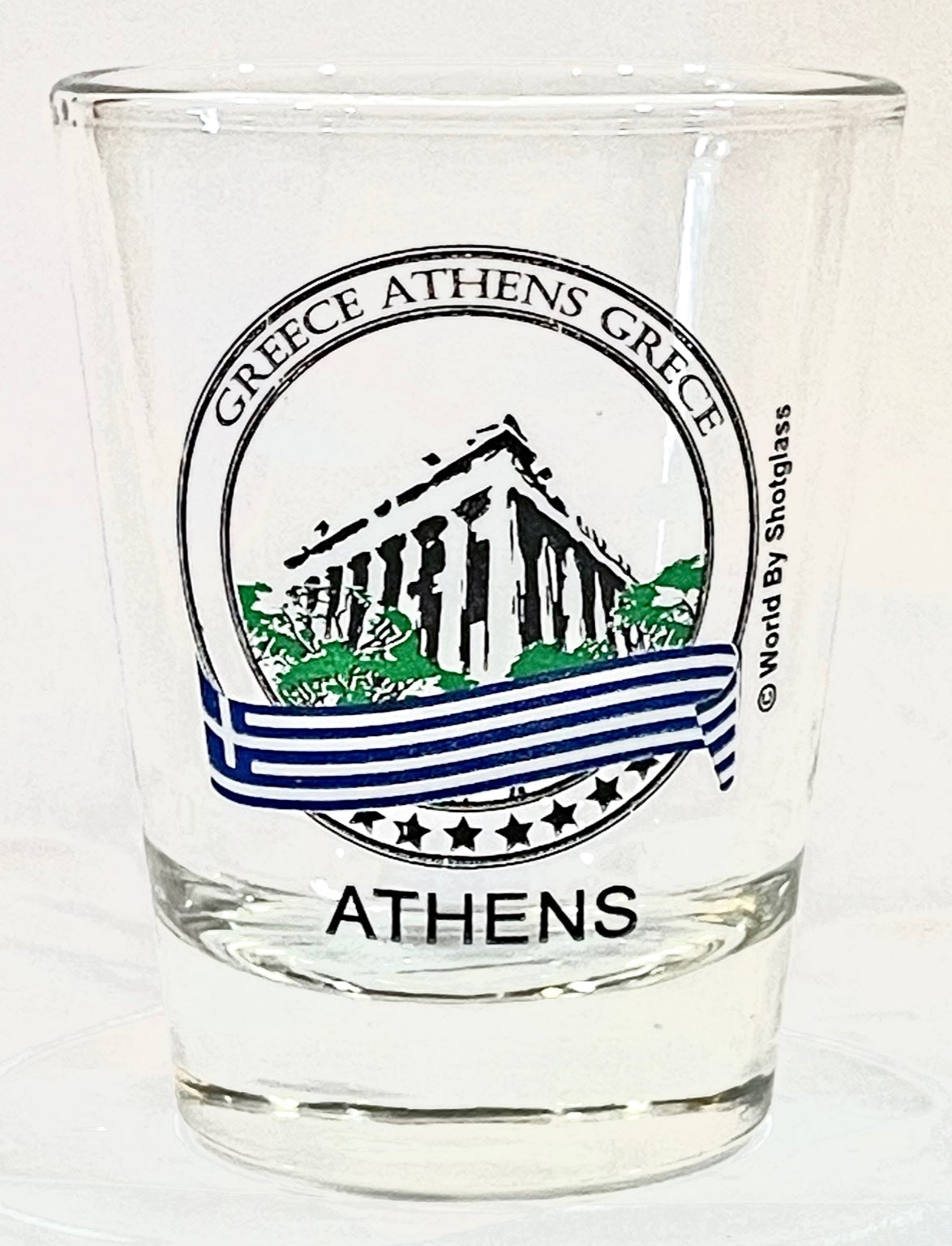 Athens Greece Shot Glass