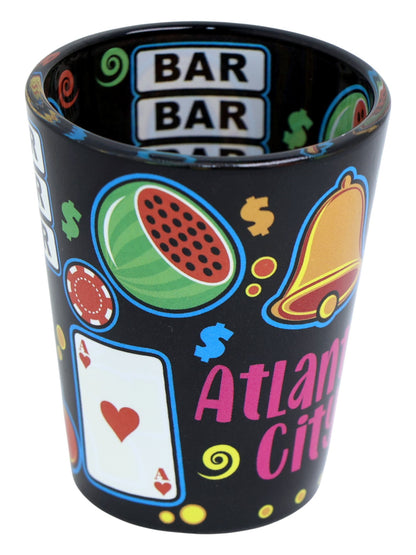 Atlantic City New Jersey Gaming  In and Out Shot Glass