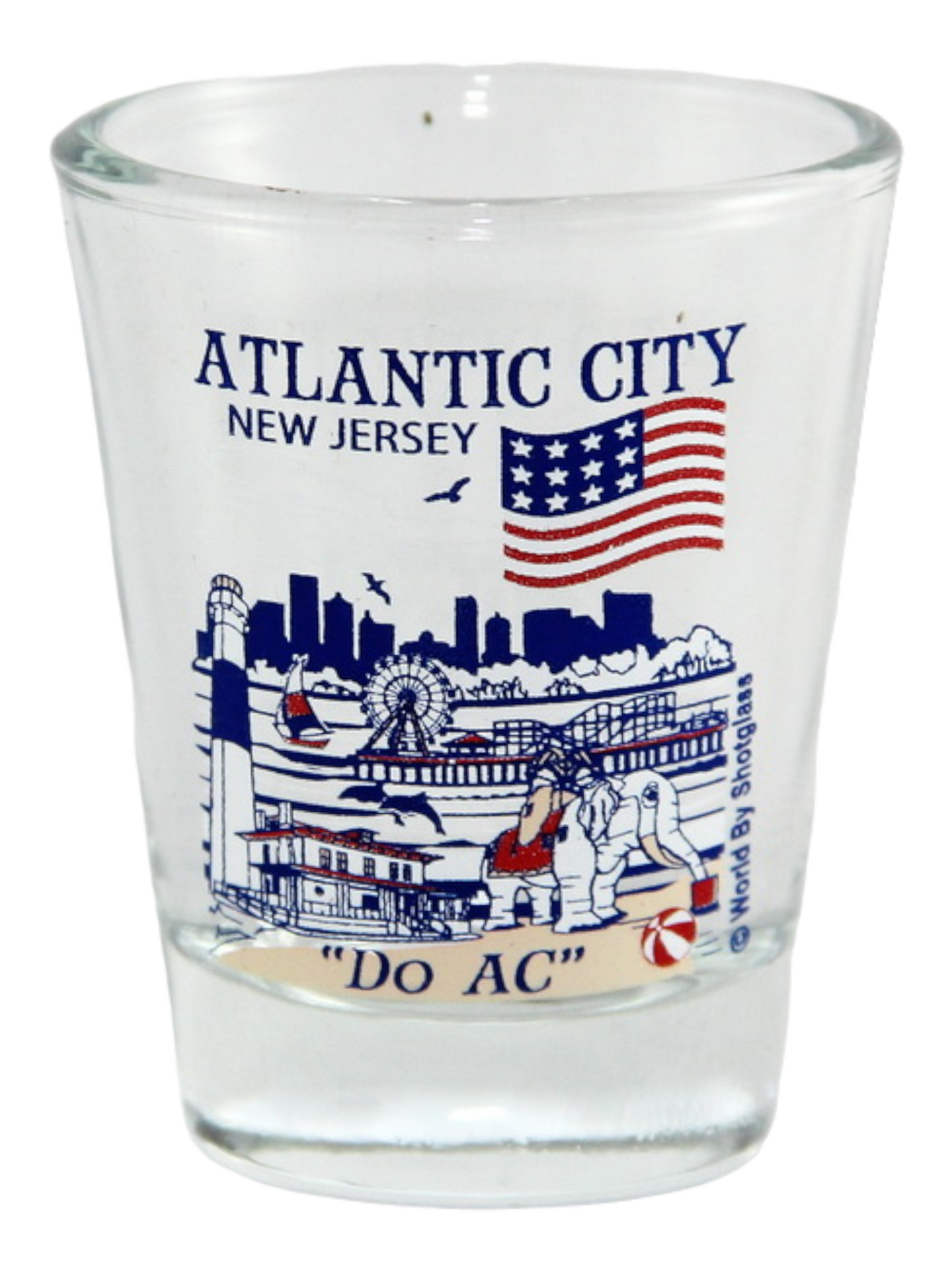 Atlantic City New Jersey Great American Cities Collection Shot Glass