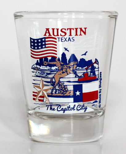Austin Texas Great American Cities Collection Shot Glass