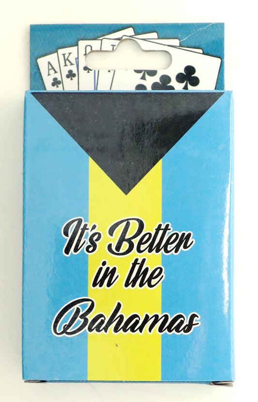 Bahamas Flag Collectible Souvenir Playing Cards with Header