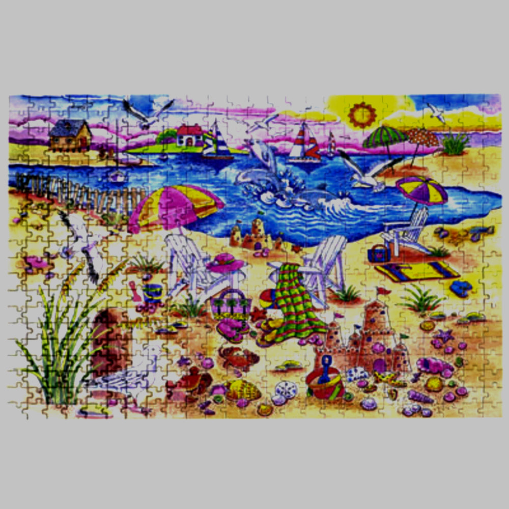 Beautiful Coastal Landscape Giant Jigsaw Puzzle 500 pcs