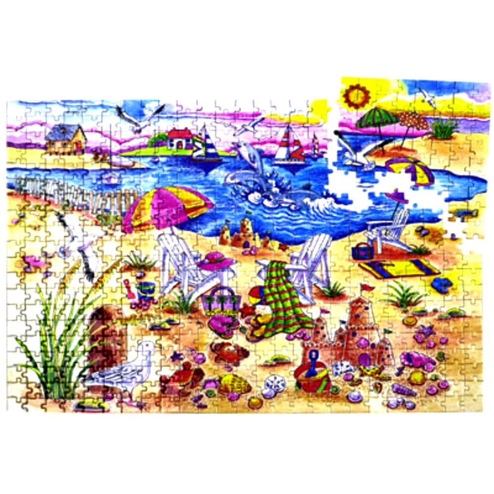 Beautiful Coastal Landscape Giant Jigsaw Puzzle 500 pcs