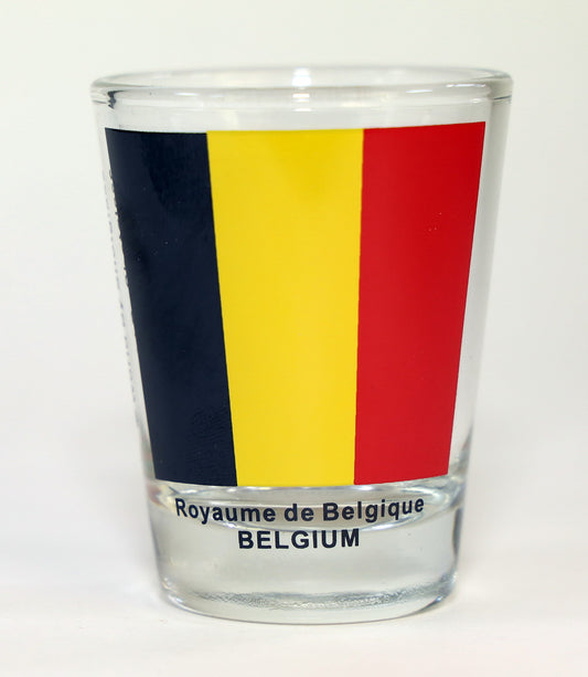 Belgium Flag Shot Glass