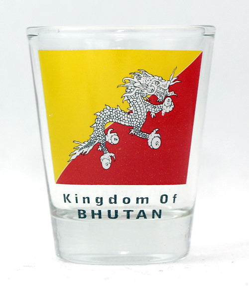 Bhutan Shot Glass