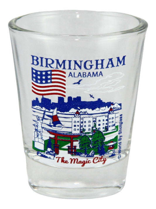 Birmingham Alabama Great American Cities Collection Shot Glass
