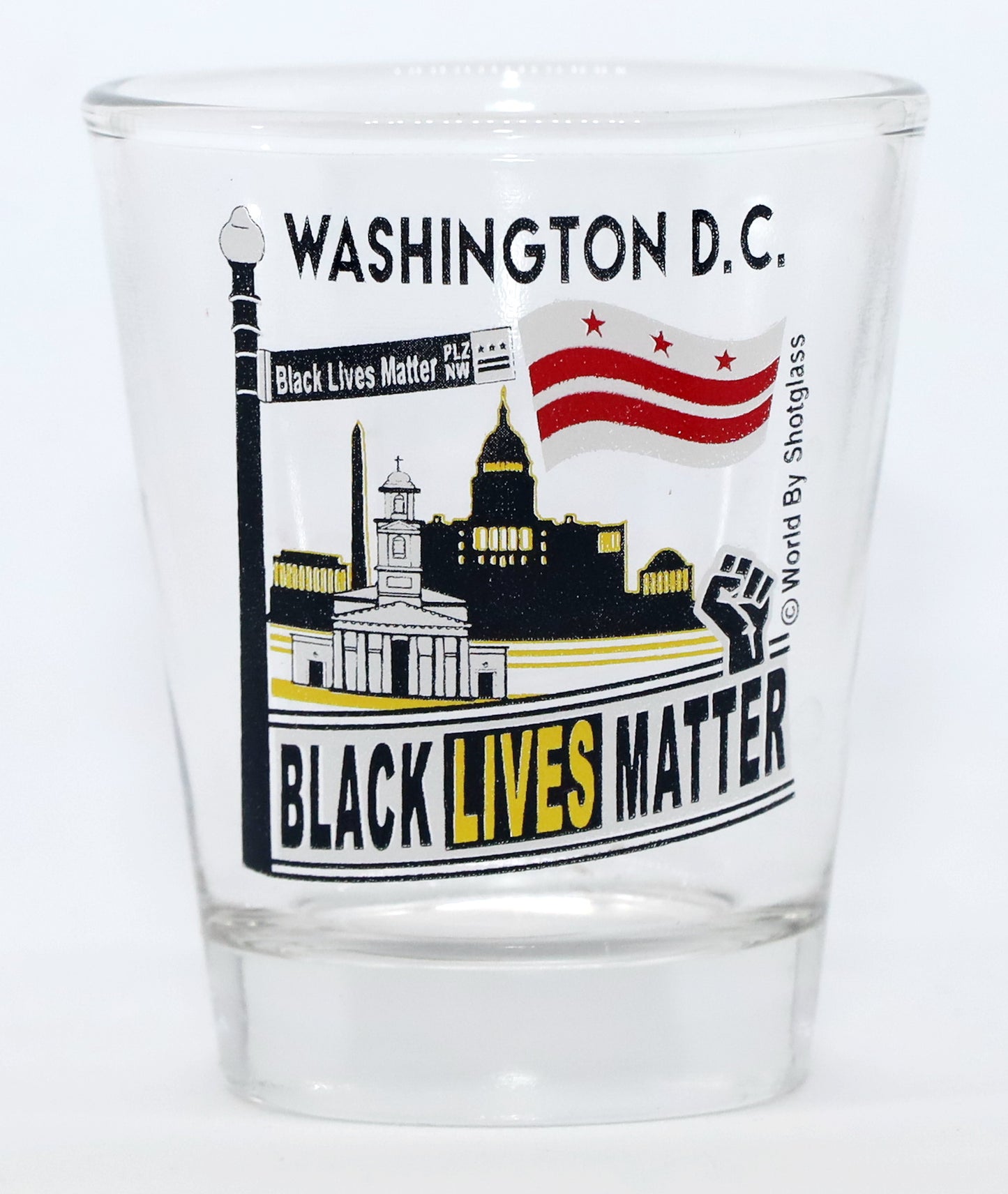 Black Lives Matter Plaza NW Washington DC Shot Glass