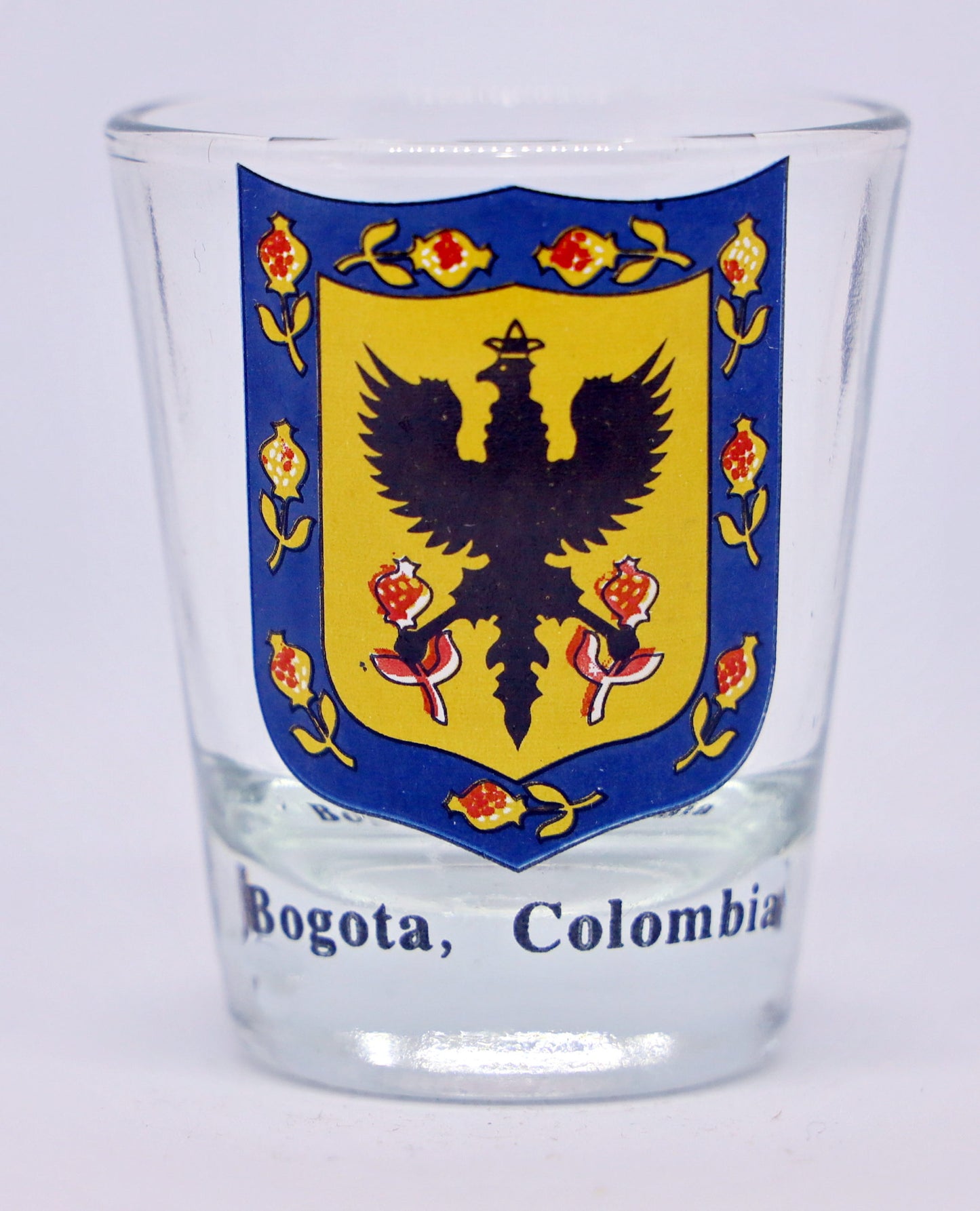 Bogota Colombia Coat Of Arms Shot Glass