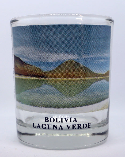 Bolivia Laguna Verde Shot Glass