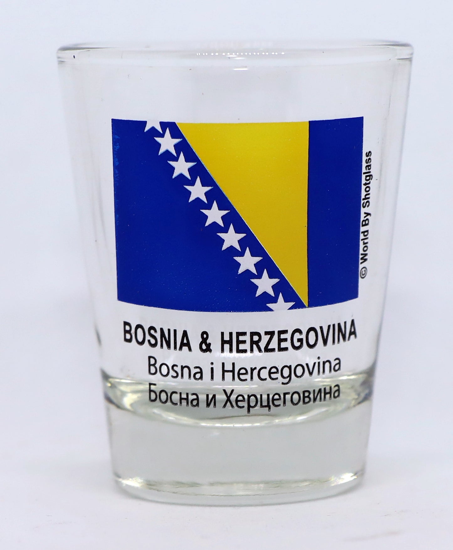 Bosnia & Herzegovina Souvenir Boxed Shot Glass Set (Set of 2)