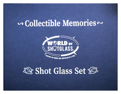 Alaska United States USA Souvenir Boxed Shot Glass Set (Set of 6)