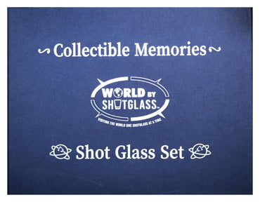 Delaware United States USA Souvenir Boxed Shot Glass Set (Set of 6)