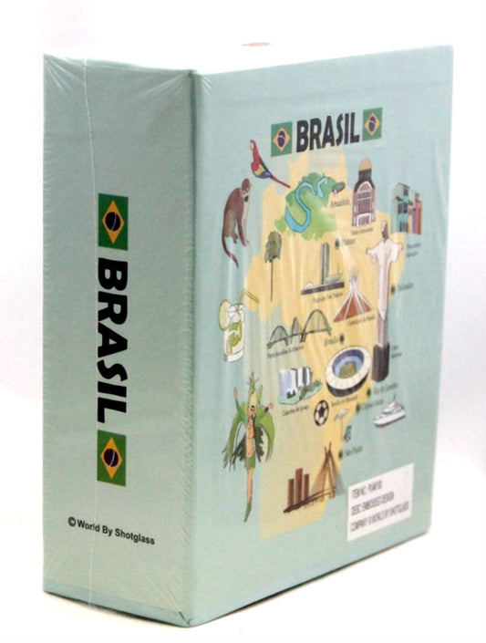 Brazil Embossed Photo Album 100 Photos / 4x6