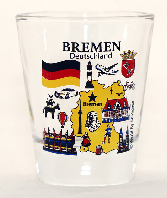 Bremen Germany Great German Cities Collection Shot Glass