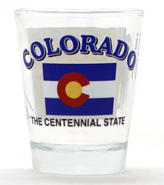 Colorado The Centennial State All-American Collection Shot Glass