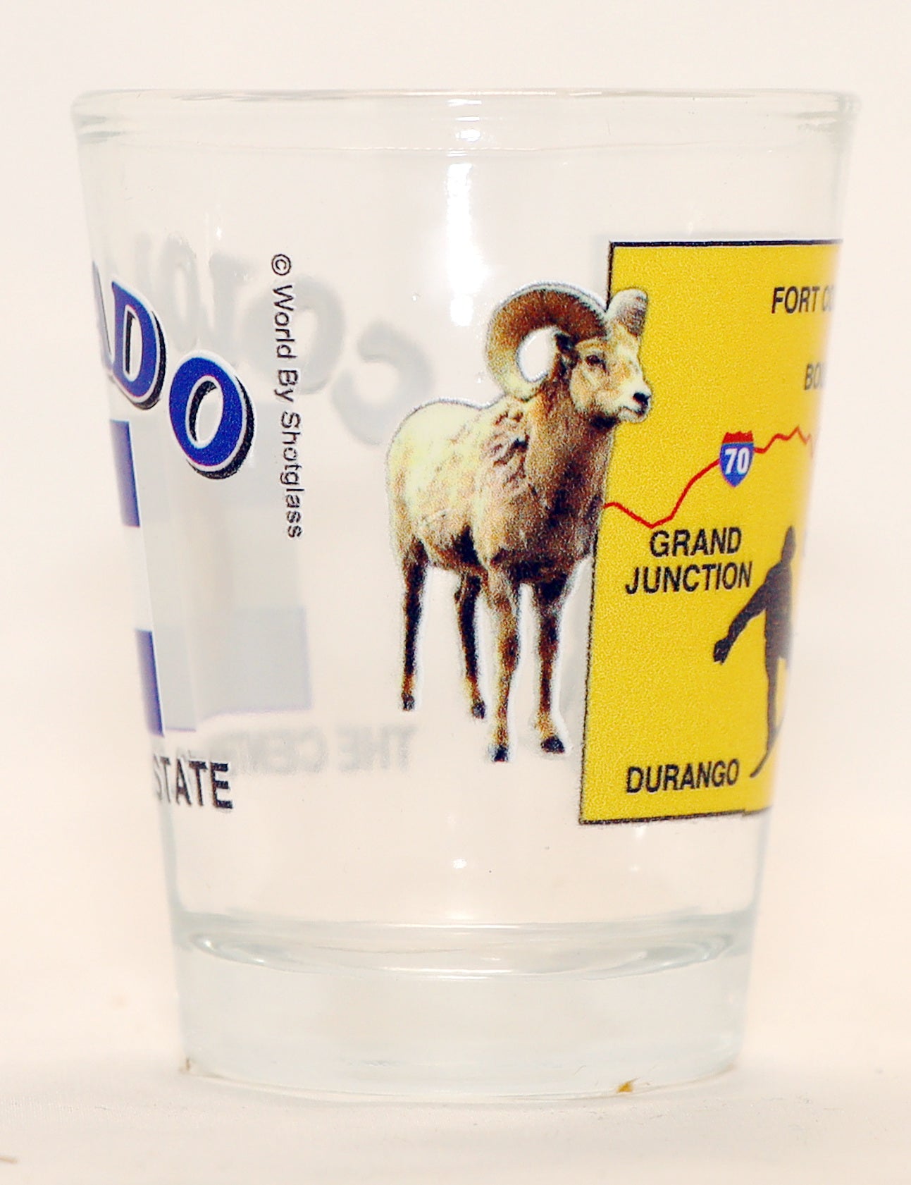 Colorado The Centennial State All-American Collection Shot Glass