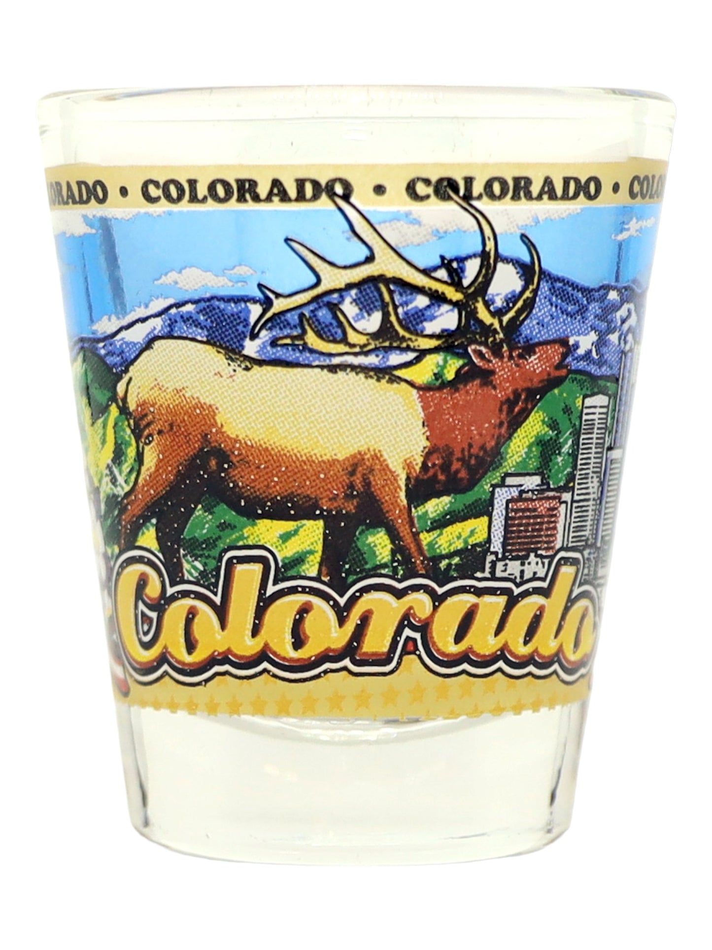 Colorado United States USA Souvenir Boxed Shot Glass Set (Set of 6)