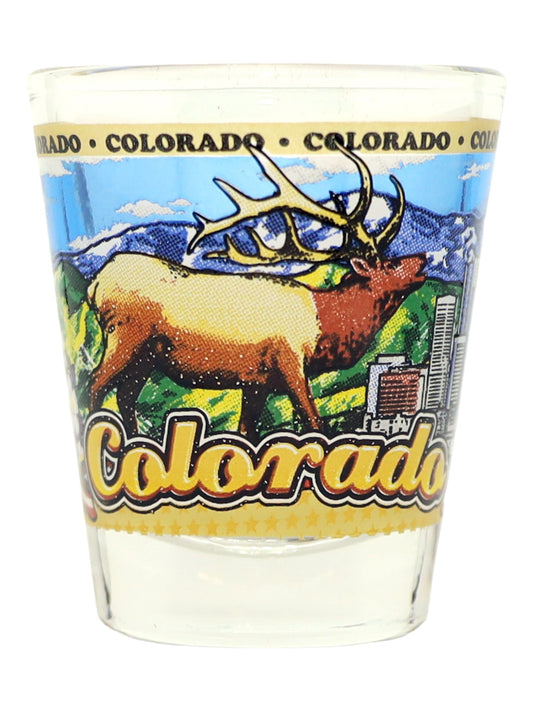 Colorado State Wraparound Shot Glass