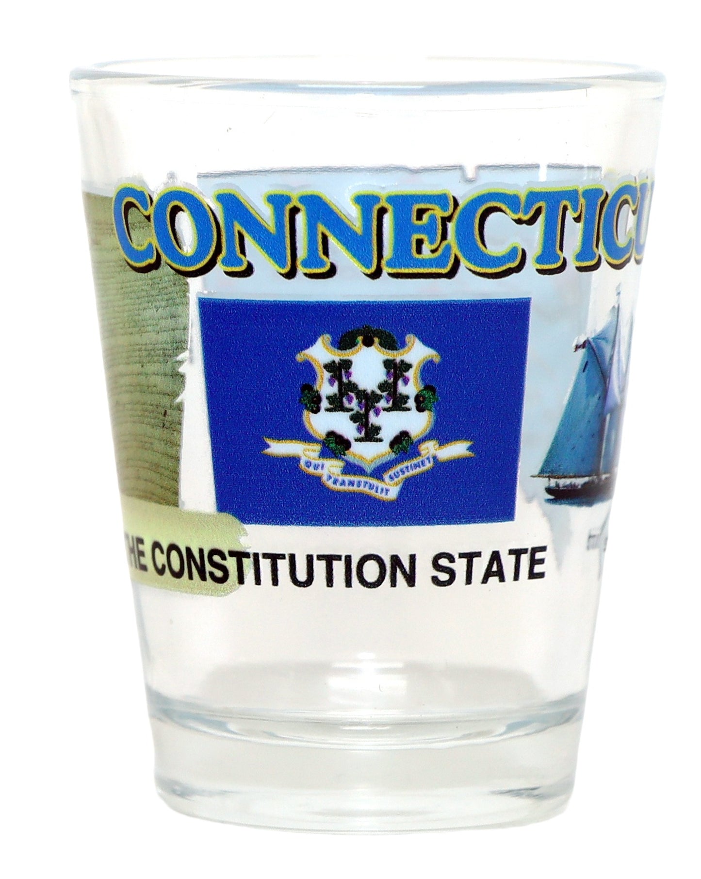 Connecticut United States USA Souvenir Boxed Shot Glass Set (Set of 6)