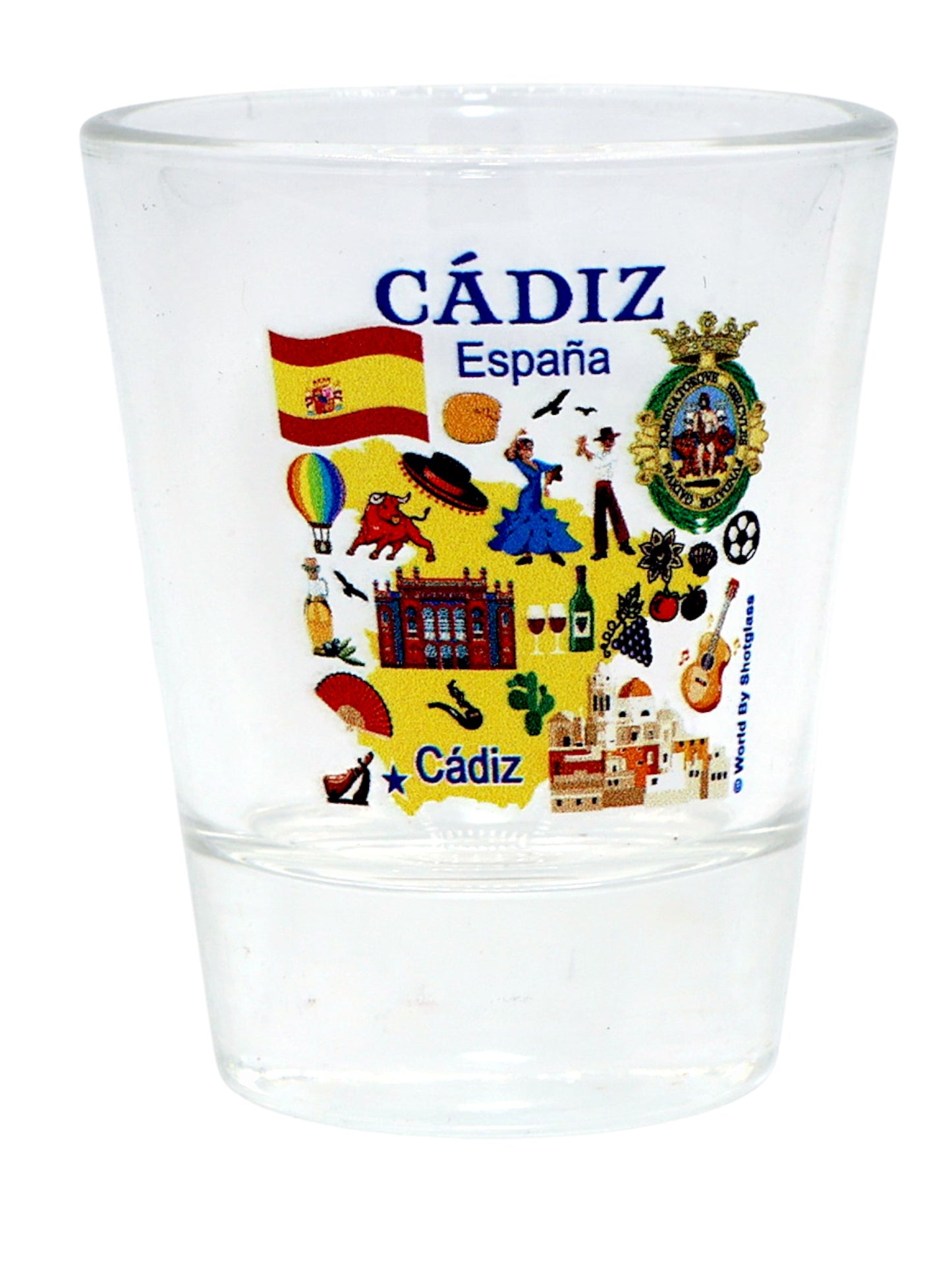 Cadiz Spain Great Spanish Cities Collection Shot Glass