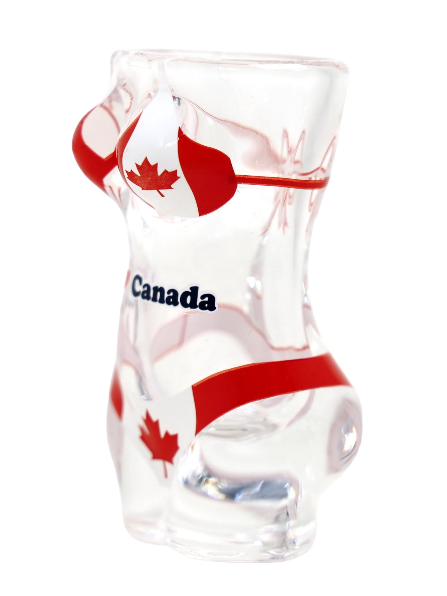 Canada Flag Full Body Bikini 3D Shot Glass