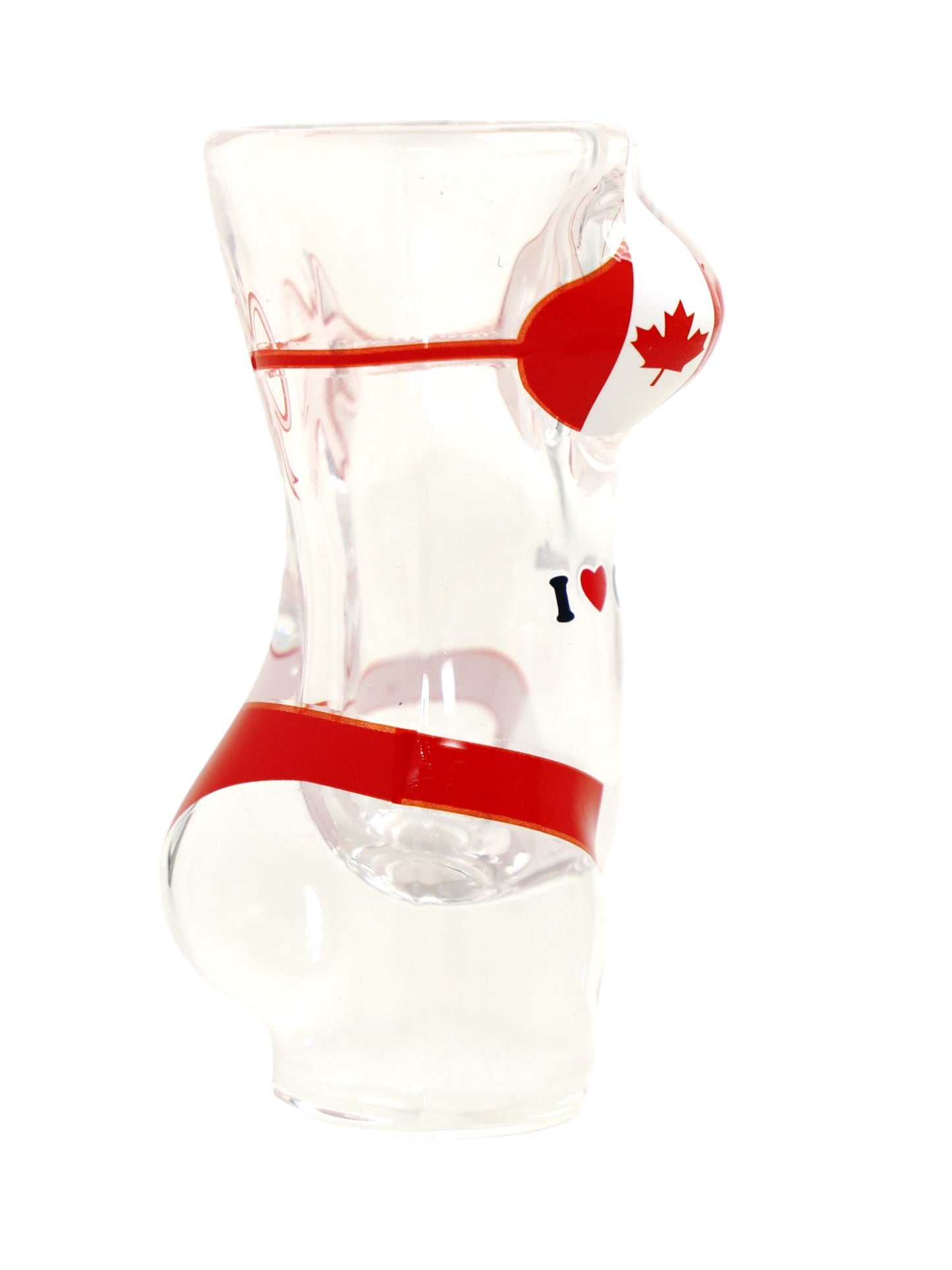 Canada Flag Full Body Bikini 3D Shot Glass