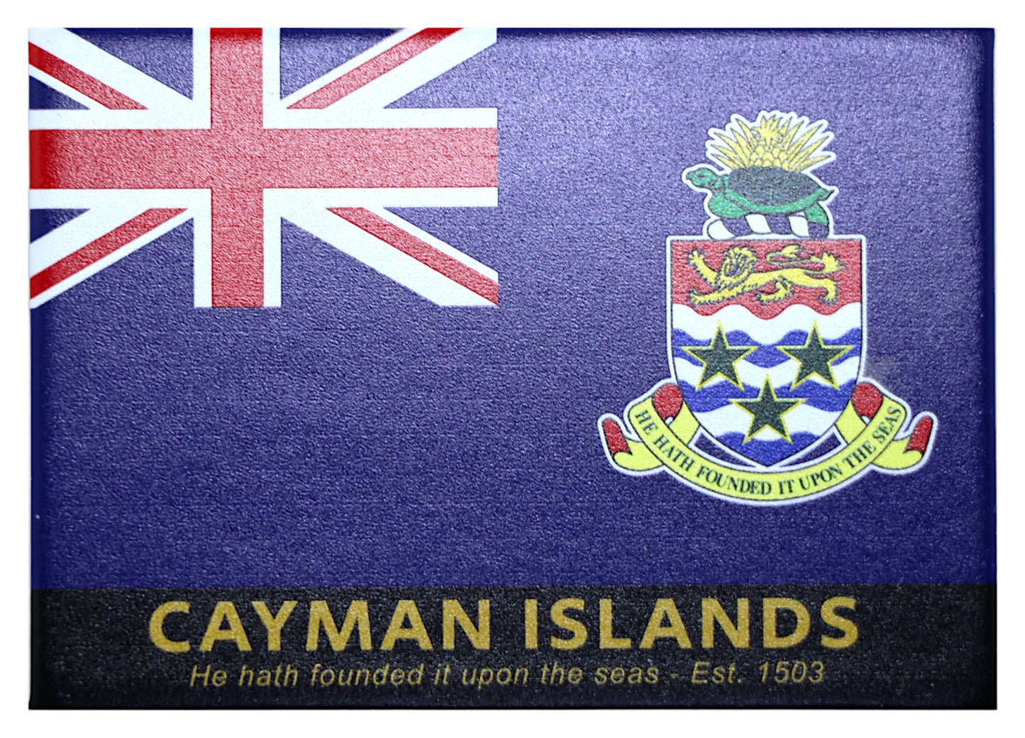 Cayman Islands Flag Caribbean Fridge Collector's Souvenir Magnet 2.5" X 3.5"