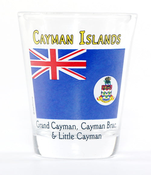 Cayman Islands Flag Shot Glass