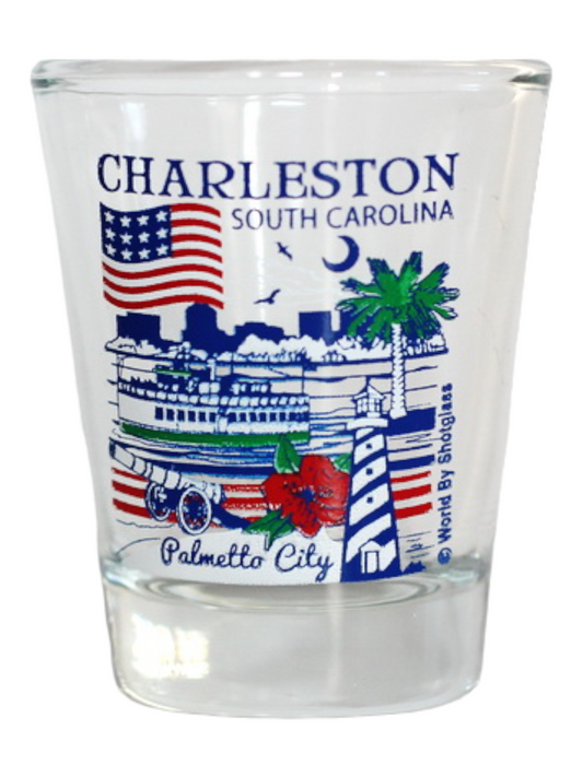 Charleston South Carolina Great American Cities Collection Shot Glass