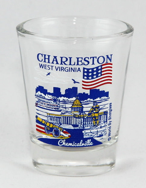 Charleston West Virginia Great American Cities Collection Shot Glass