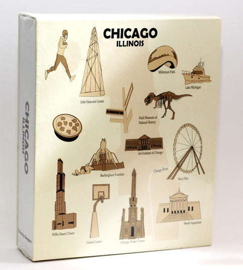 Chicago Illinois Embossed Photo Album 200 Photos / 4x6