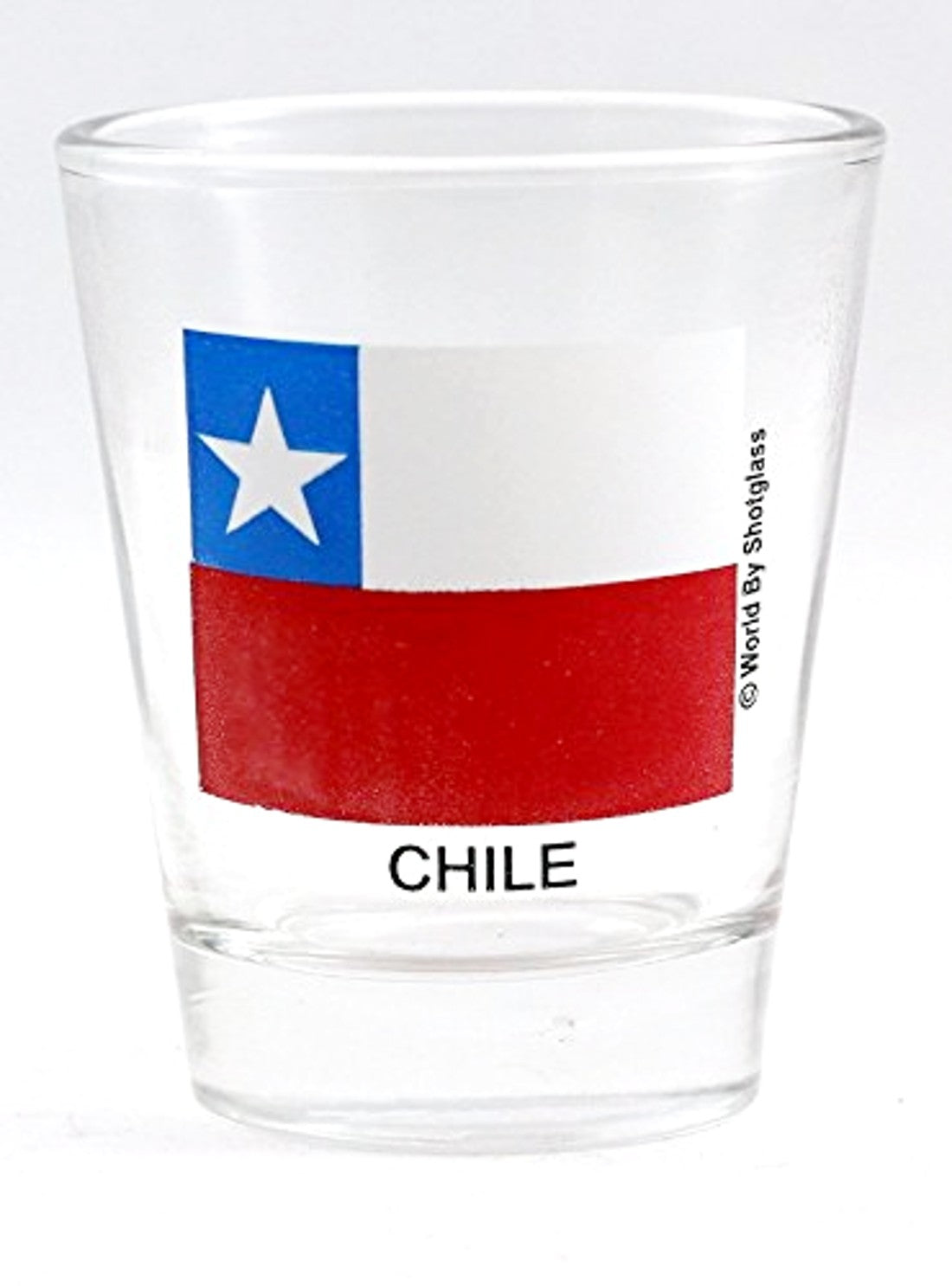 Chile Flag Shot Glass