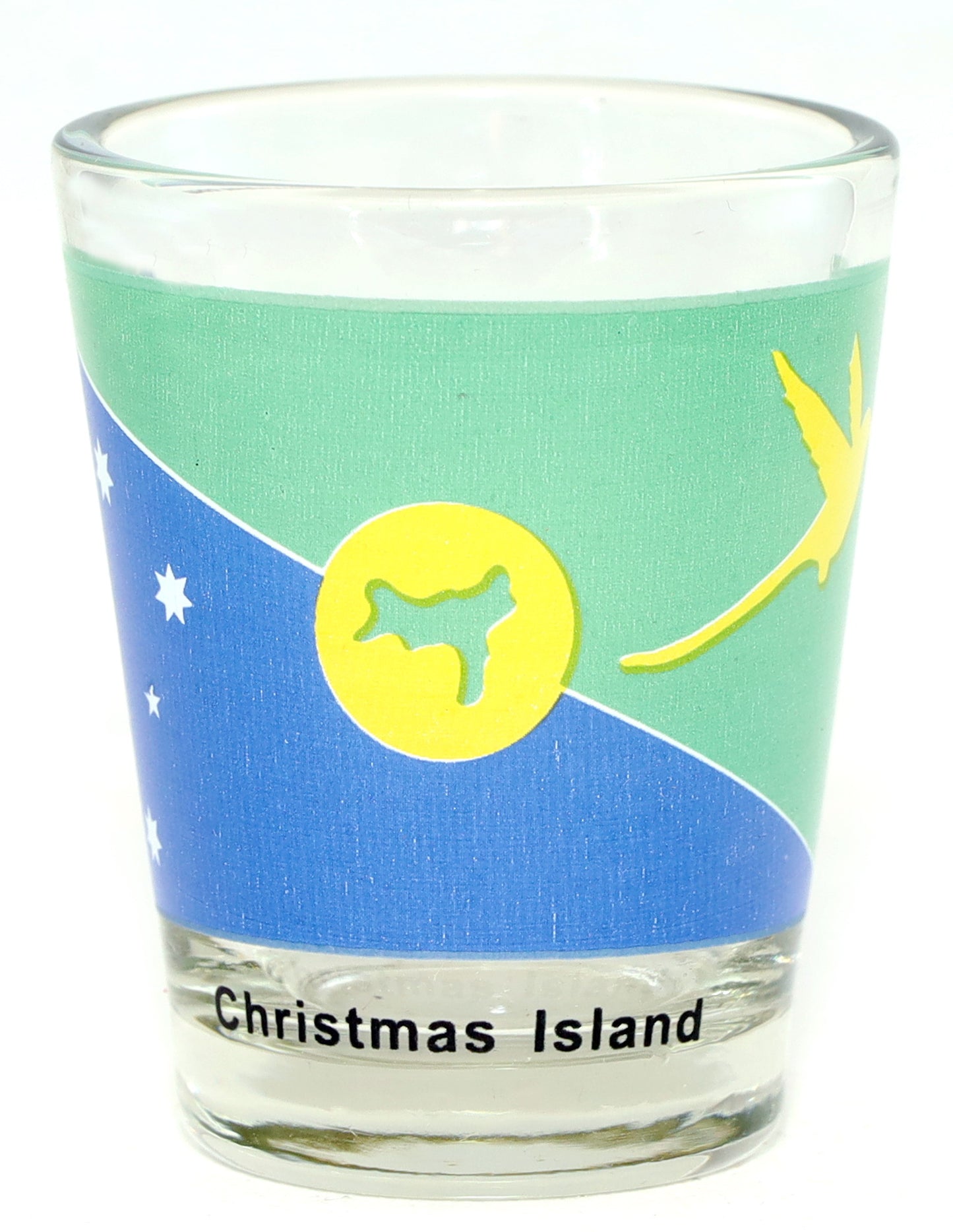 Christmas Island Flag Shot Glass
