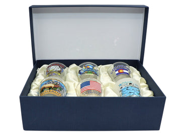 Colorado United States USA Souvenir Boxed Shot Glass Set (Set of 6)