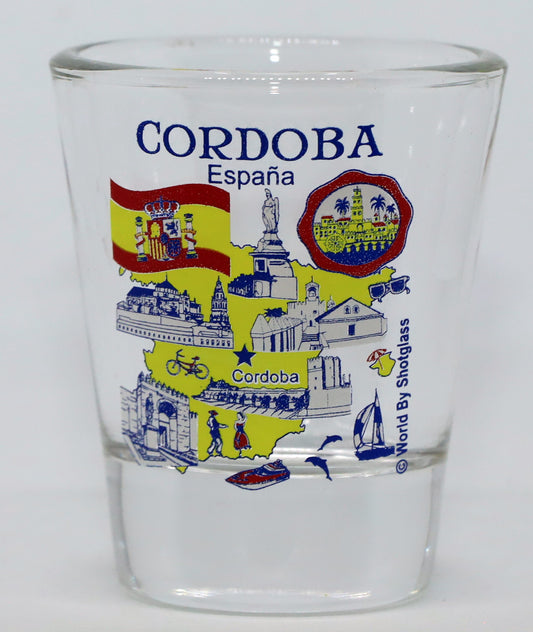 Cordoba Spain Great Spanish Cities Collection Shot Glass