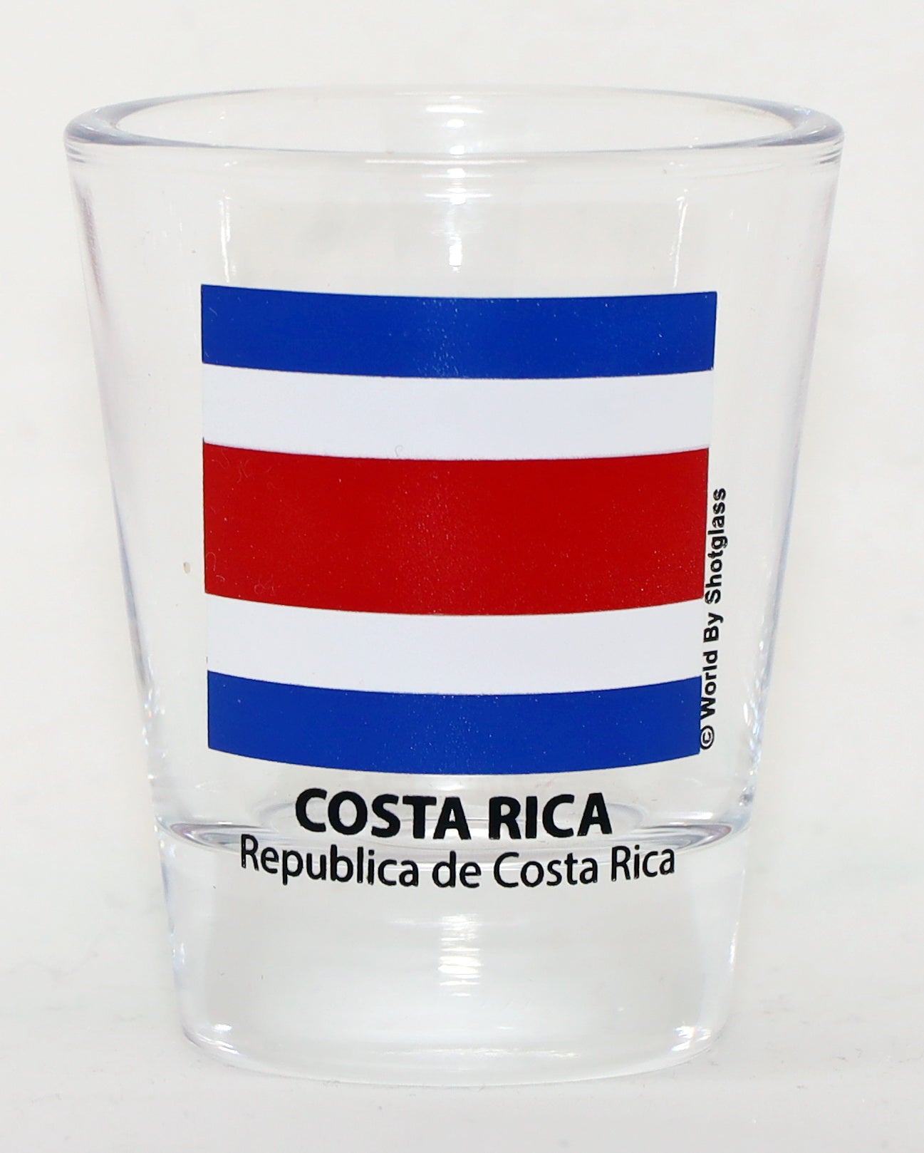 Costa Rica Central America Flag Shot Glass