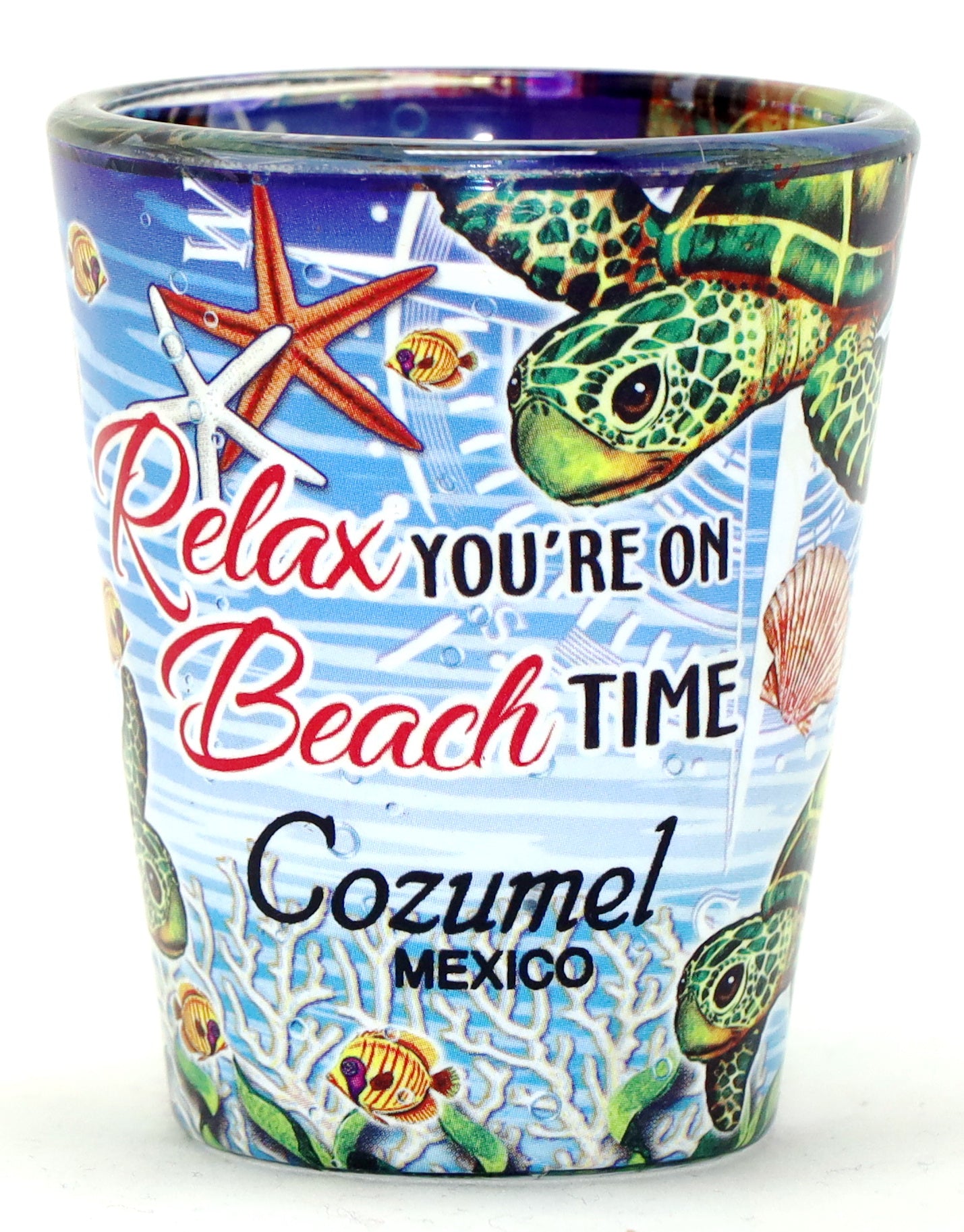 Mexico Souvenir Boxed Shot Glass Set (Set of 6)
