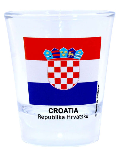 Croatia Souvenir Boxed Shot Glass Set (Set of 6)