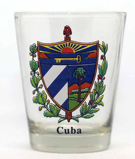 Cuba Coat Of Arms Shot Glass