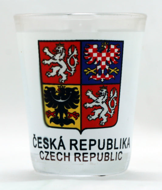 Czech Republic Coat Of Arms Shot Glass