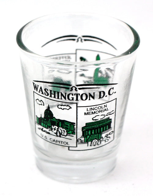 Washington DC Scenery Green New Shot Glass