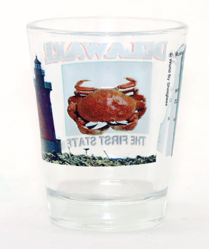 Delaware The First State All-American Collection Shot Glass