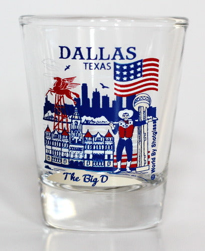 Dallas Texas Great American Cities Collection Shot Glass