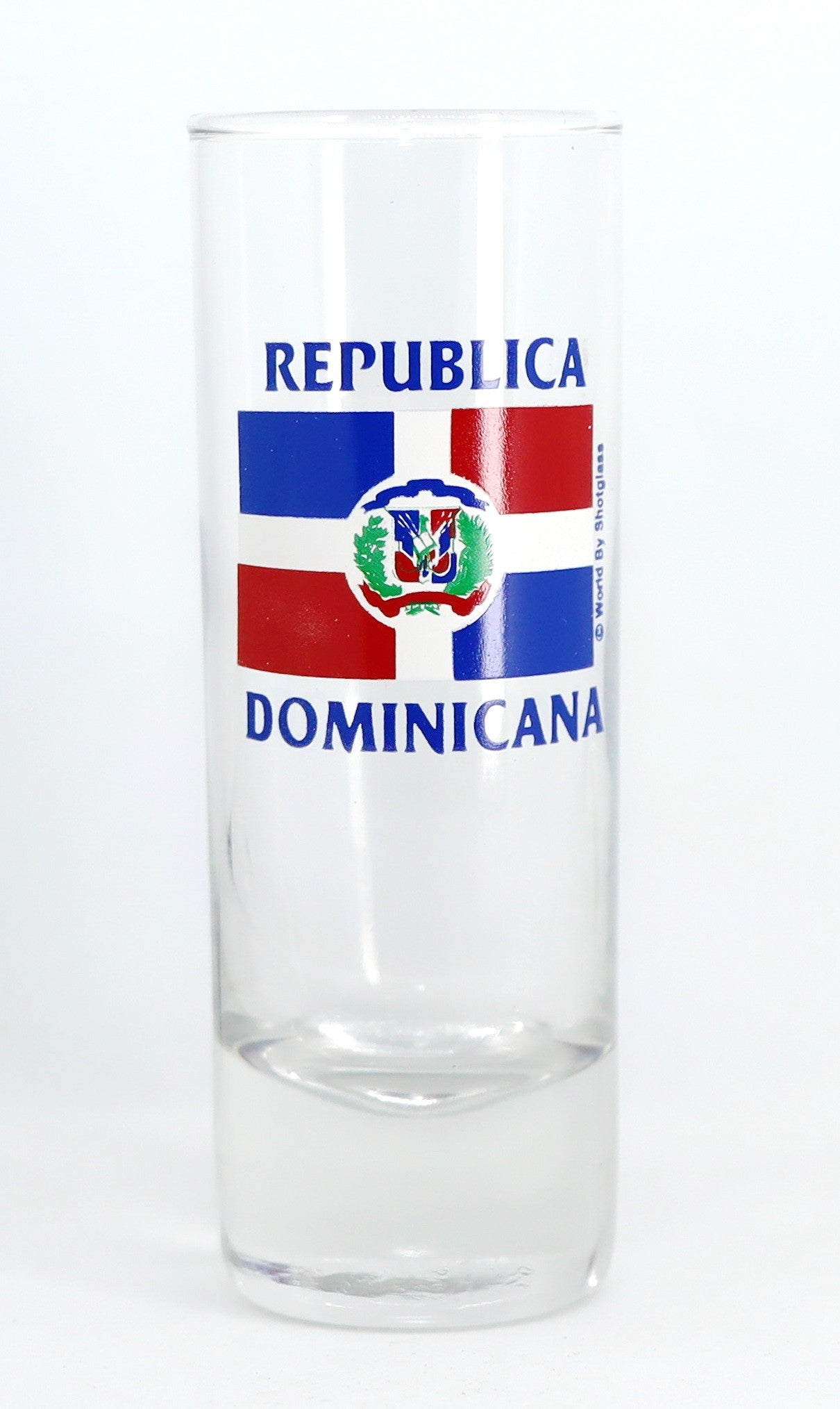 Dominican Republic Flag Shooter Shot Glass