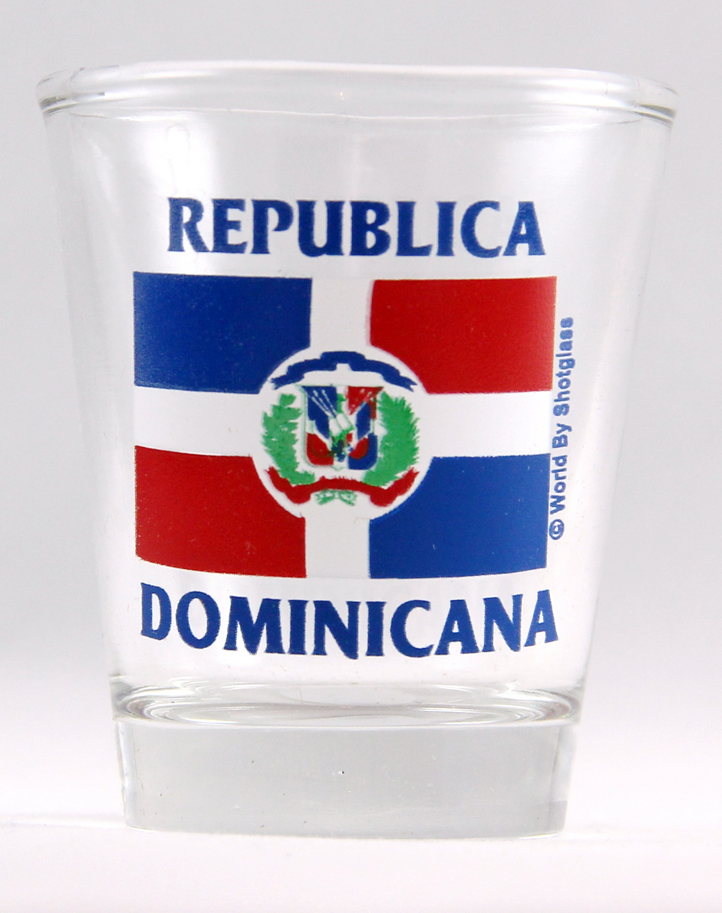 Dominican Republic Flag Shot Glass