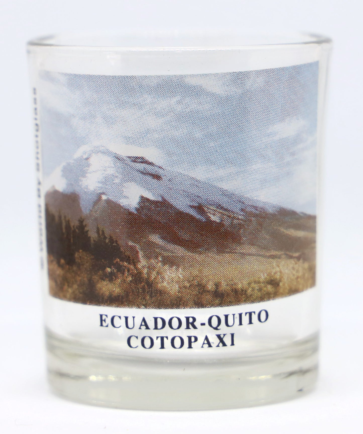 Ecuador Quito Cotopaxi Shot Glass