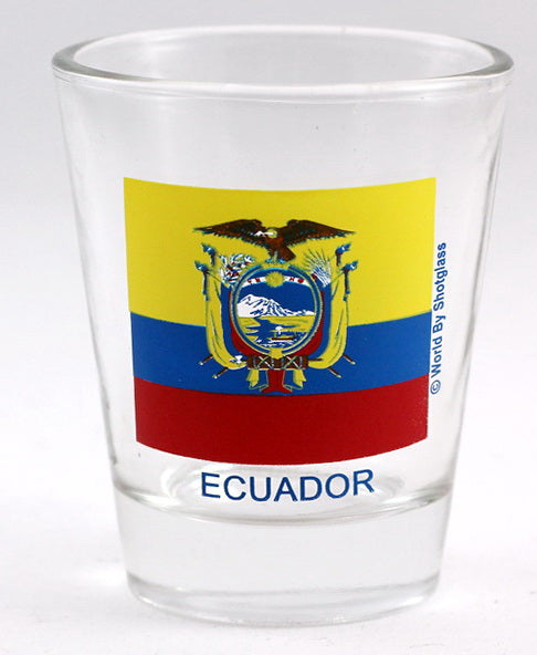 Ecuador Souvenir Boxed Shot Glass Set (Set of 2)