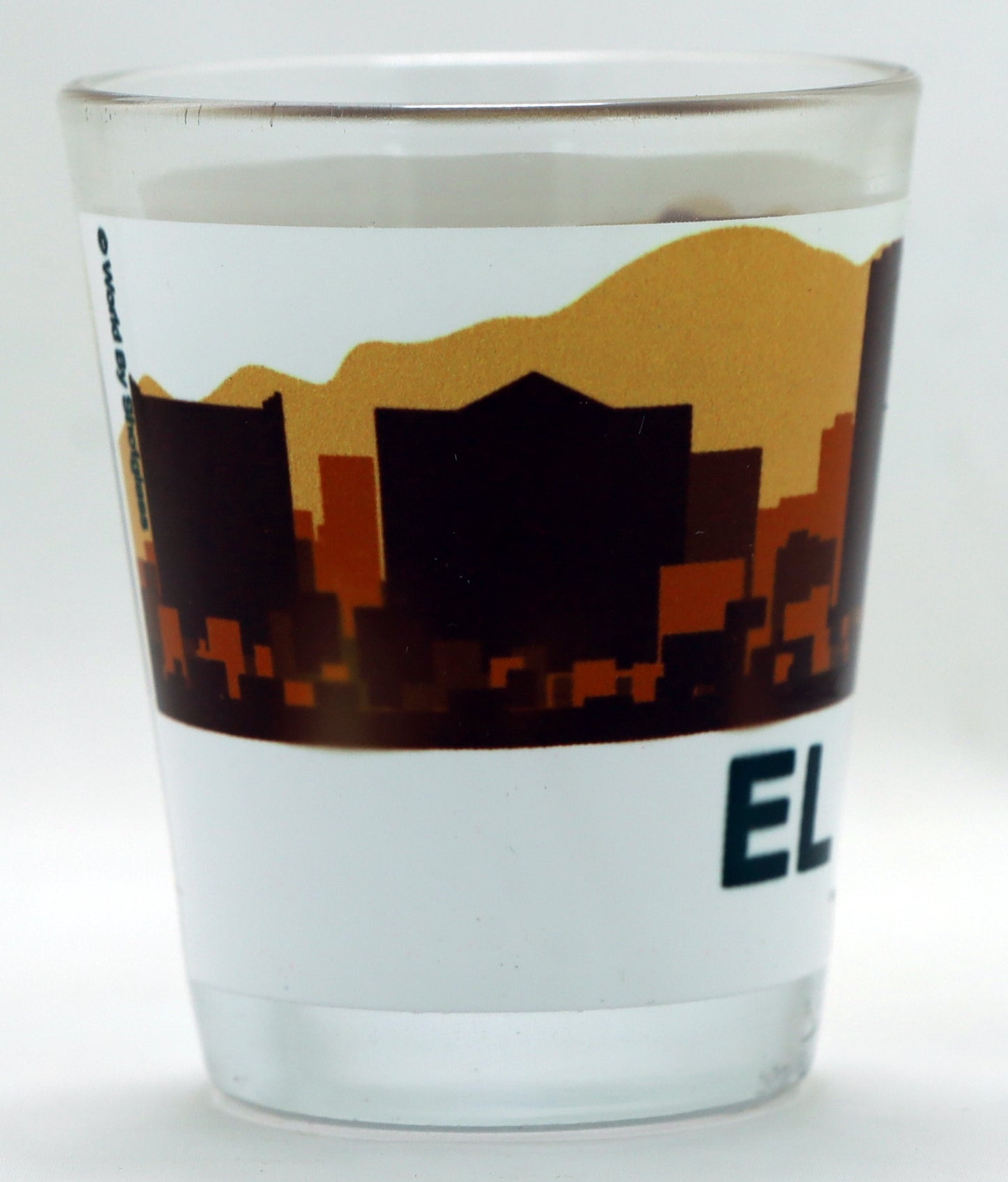 El Paso Texas Sunset Skyline Shot Glass